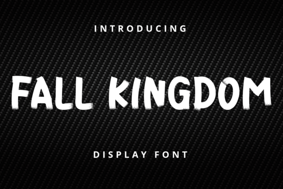 Fall Kingdom Font Poster 1