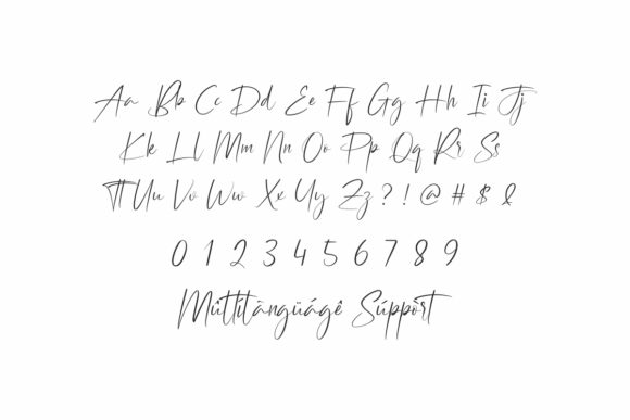 Fallbacks Font Poster 3