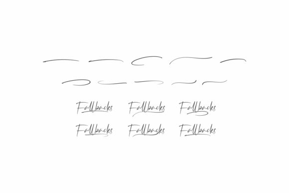 Fallbacks Font Poster 7