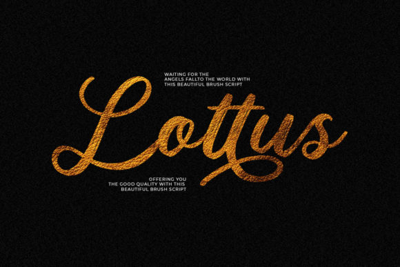 Fallen Attena Font Poster 3