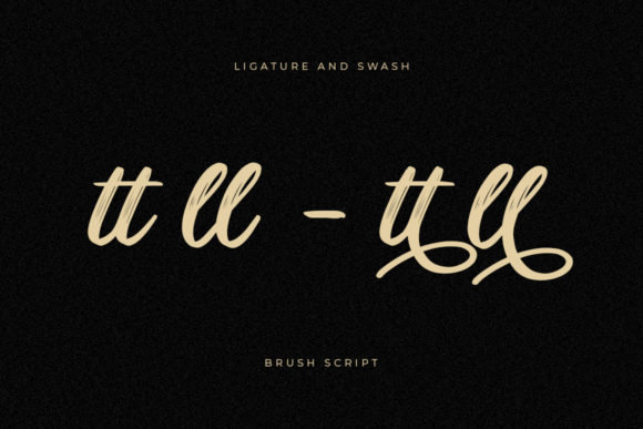 Fallen Attena Font Poster 4