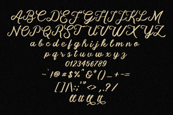 Fallen Attena Font Poster 6
