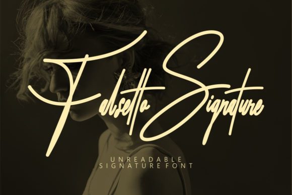 Falsetto Signature Font