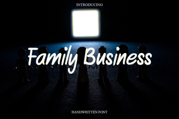 Family Business Font Poster 1