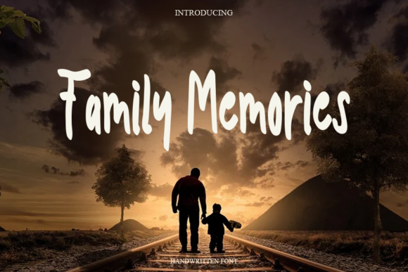 Family Memories Font Poster 1