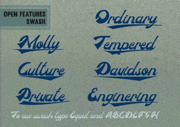 Famlous Font Poster 4