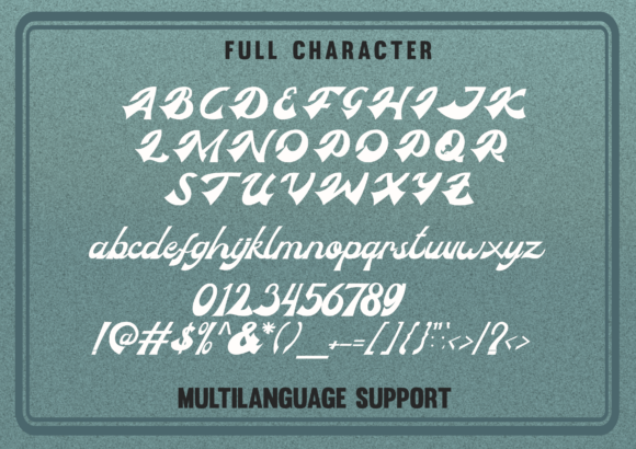 Famlous Font Poster 5
