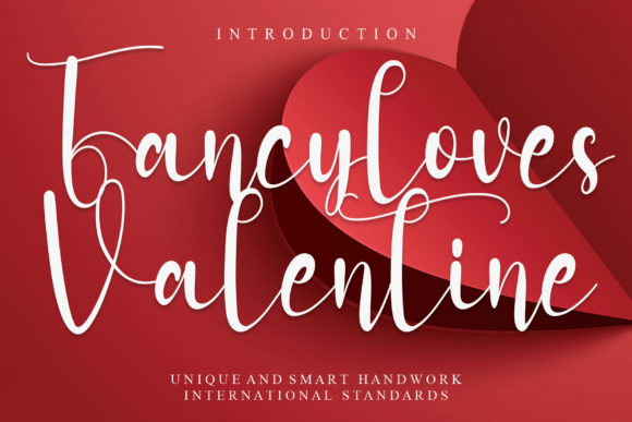 Fancyloves Valentine Font Poster 1