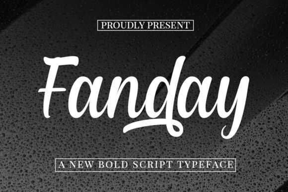 Fanday Font Poster 1