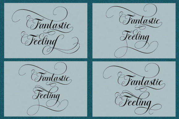 Fantastic Feeling Font Poster 3