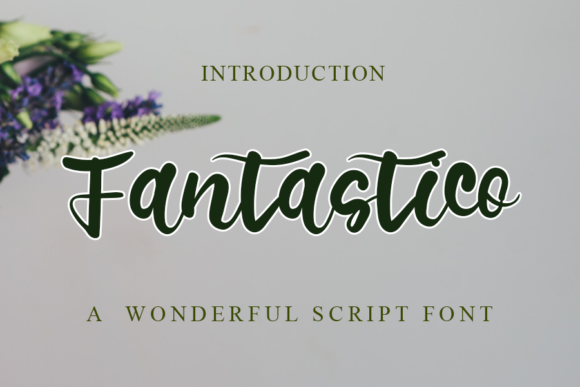 Fantastico Font Poster 1