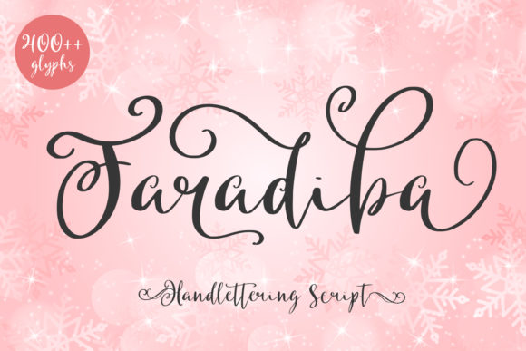 Faradiba Font Poster 1