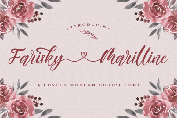 Farisky Marlline Font Poster 1