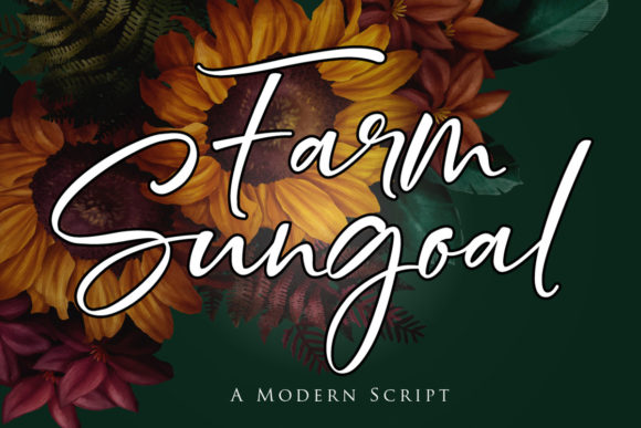Farm Sungoal Font Poster 1