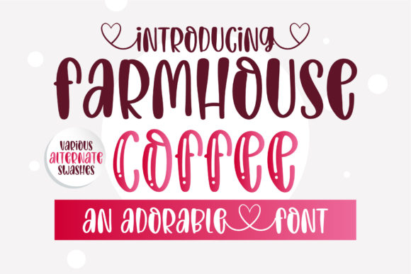 Farmhous Coffee Font