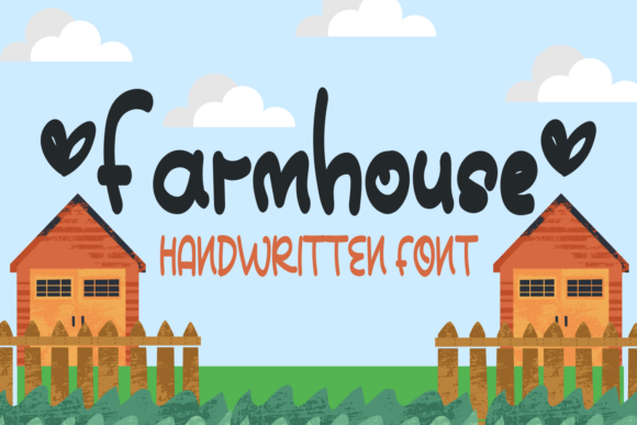 Farmhouse Font Farmhouse Font Poster 1