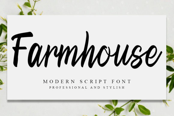 Farmhouse Font