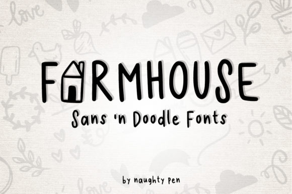 Farmhouse Font Poster 1