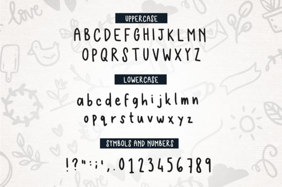 Farmhouse Font Poster 2