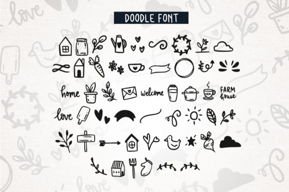 Farmhouse Font Poster 3