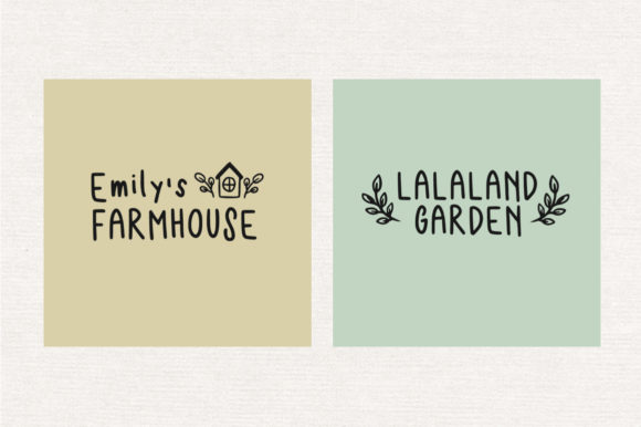 Farmhouse Font Poster 4