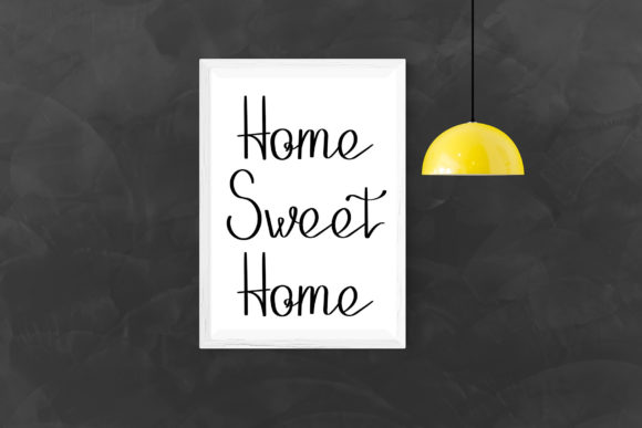 Farmhouse Signature Font Poster 5