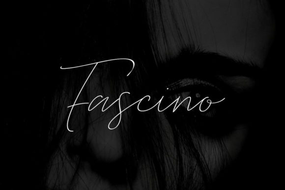 Fascino Font Poster 1