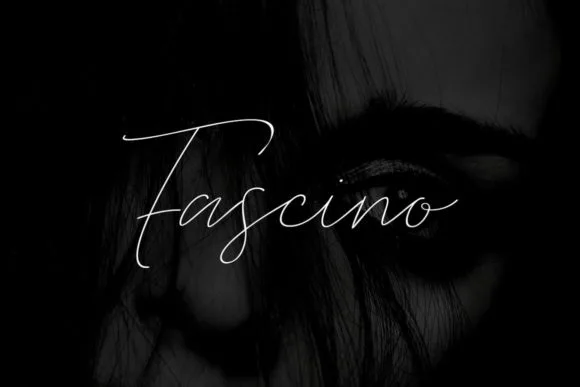 Fascino Font Fascino Font Poster 1