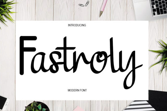 Fastroly Font Poster 1