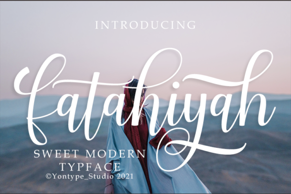 Fatahiyah Font Poster 1