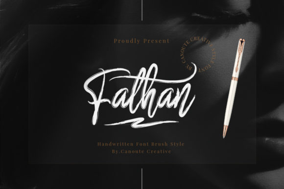 Fathan Font Poster 1
