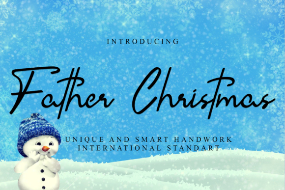 Father Christmas Font