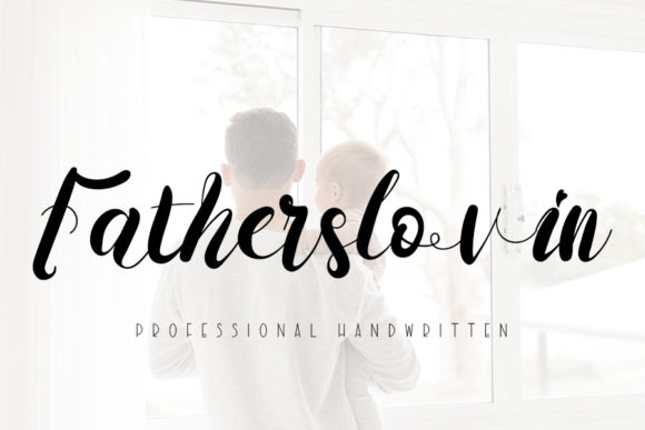 Fatherslovin Font Poster 1