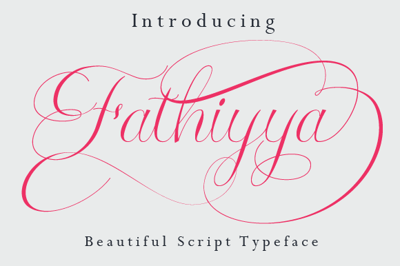 Fathiyya Font Poster 1