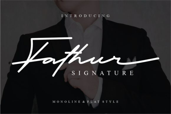 Fathur Font Poster 1