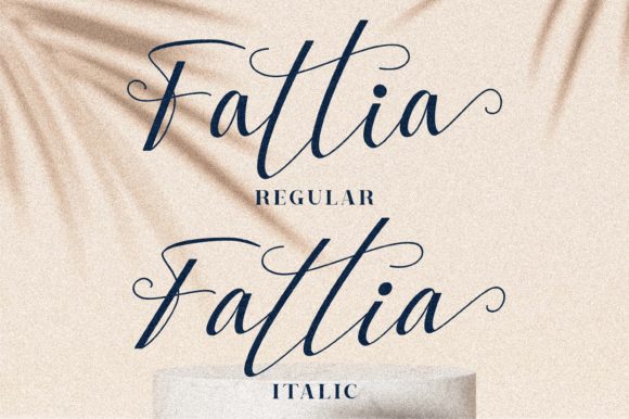 Fattia Font Poster 15