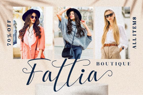 Fattia Font Poster 9