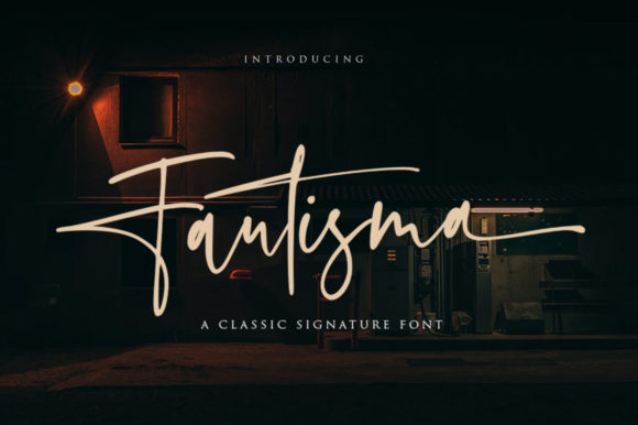 Fautisma Font Poster 1