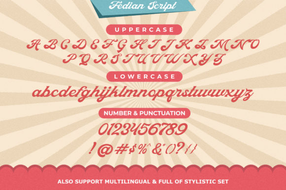 Fedian Font Poster 11
