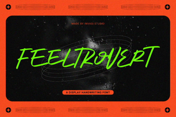 Feeltrovert Font Feeltrovert Font Poster 1