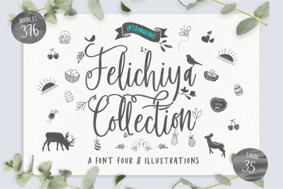 Felichiya Collection Font Poster 1