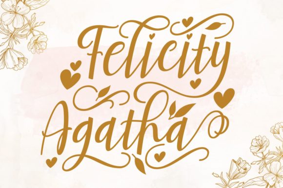 Felicity Agatha Font