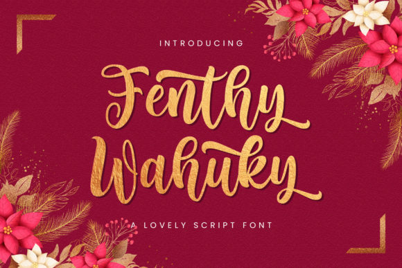 Fenthy Wahuky Font Poster 1