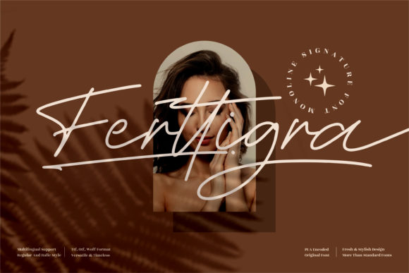 Ferttigra Font Poster 1