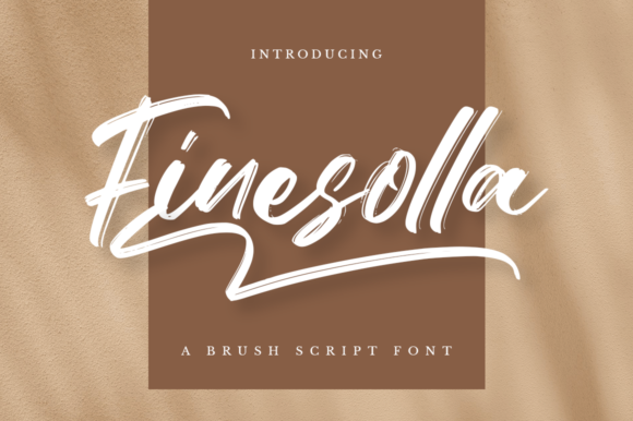 Finesolla Font Poster 1