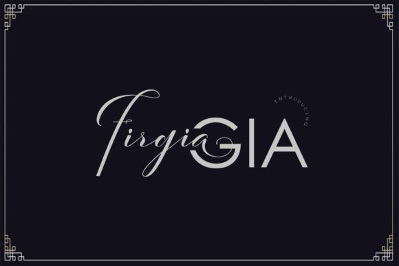 FirgiaGIA Font