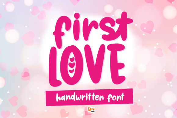 First Love Font Poster 1