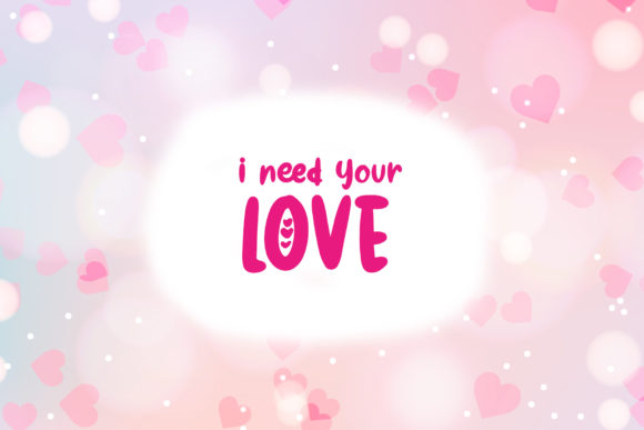 First Love Font Poster 2