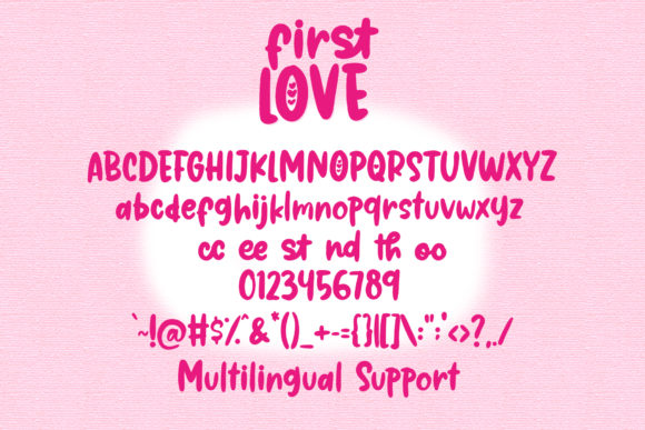 First Love Font Poster 5