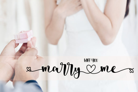 First Love FD Font Poster 7